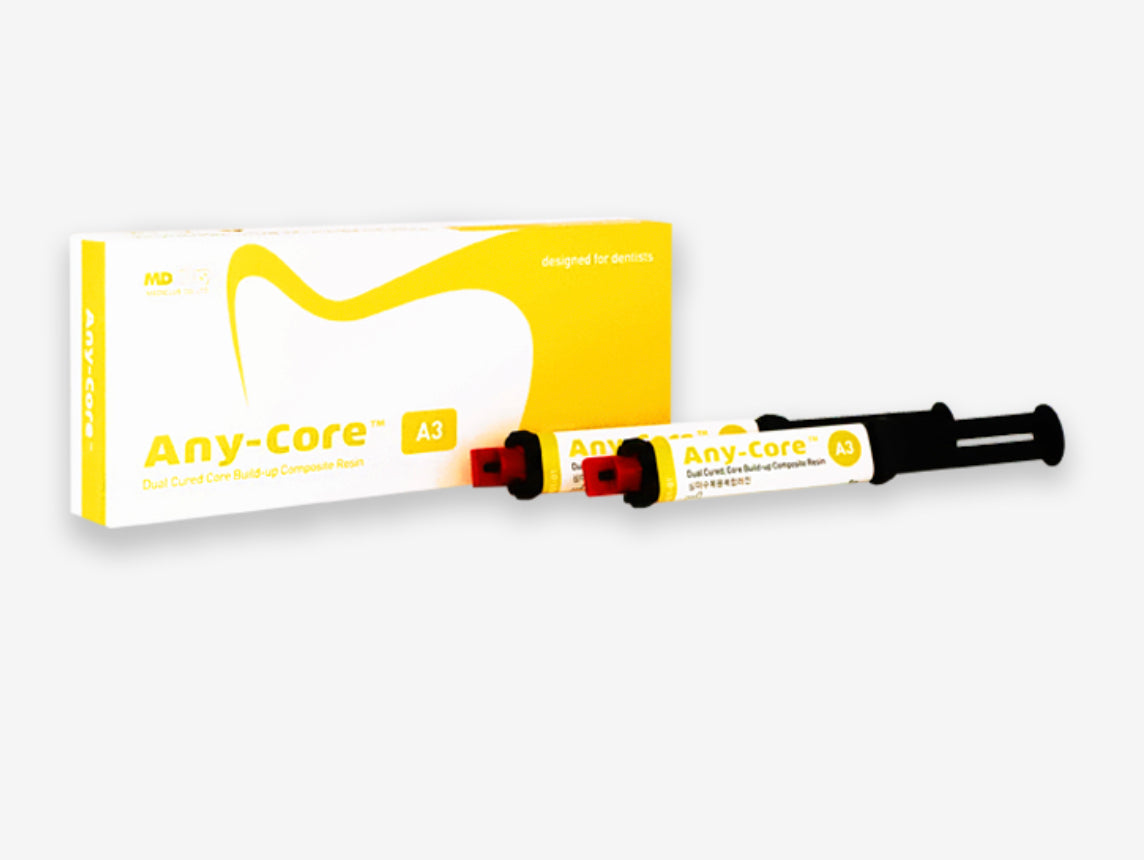 Anycore: Dual cure core material