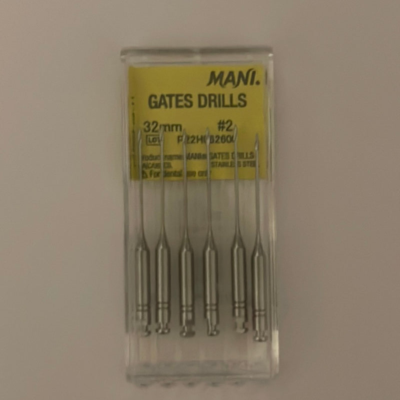 Mani Gates Glidden drills