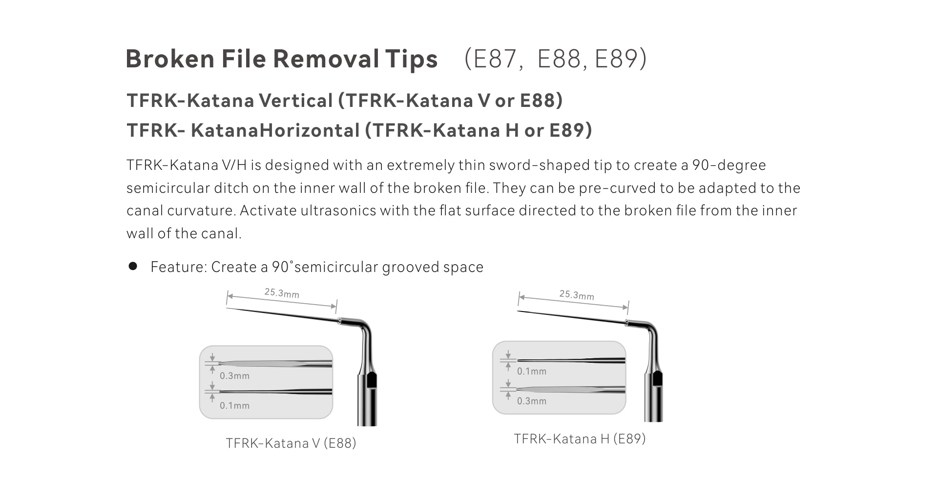 TFRK- Yoshi- Broken file removal kit/ instrument removal kit