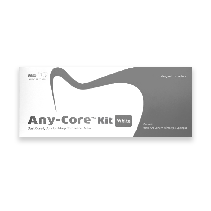 Anycore: Dual cure core material