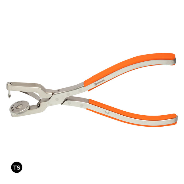 Kohler Rubber Dam Punch Forceps with Silicon Grip - Toothsaver.co.uk