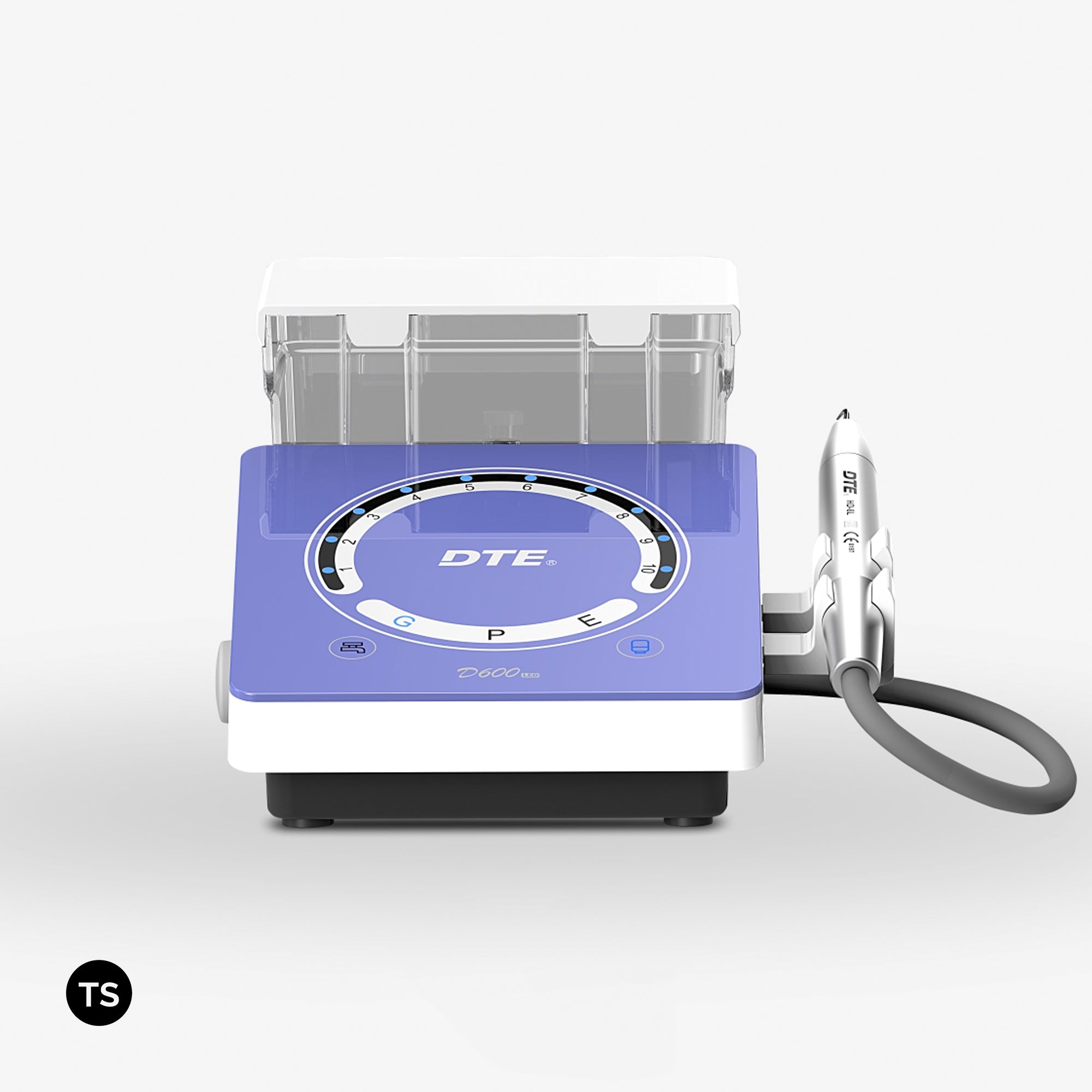 D600 ultrasonic scaler (with LED light handpiece and endo, perio and general dentistry modes) Extra tips included.