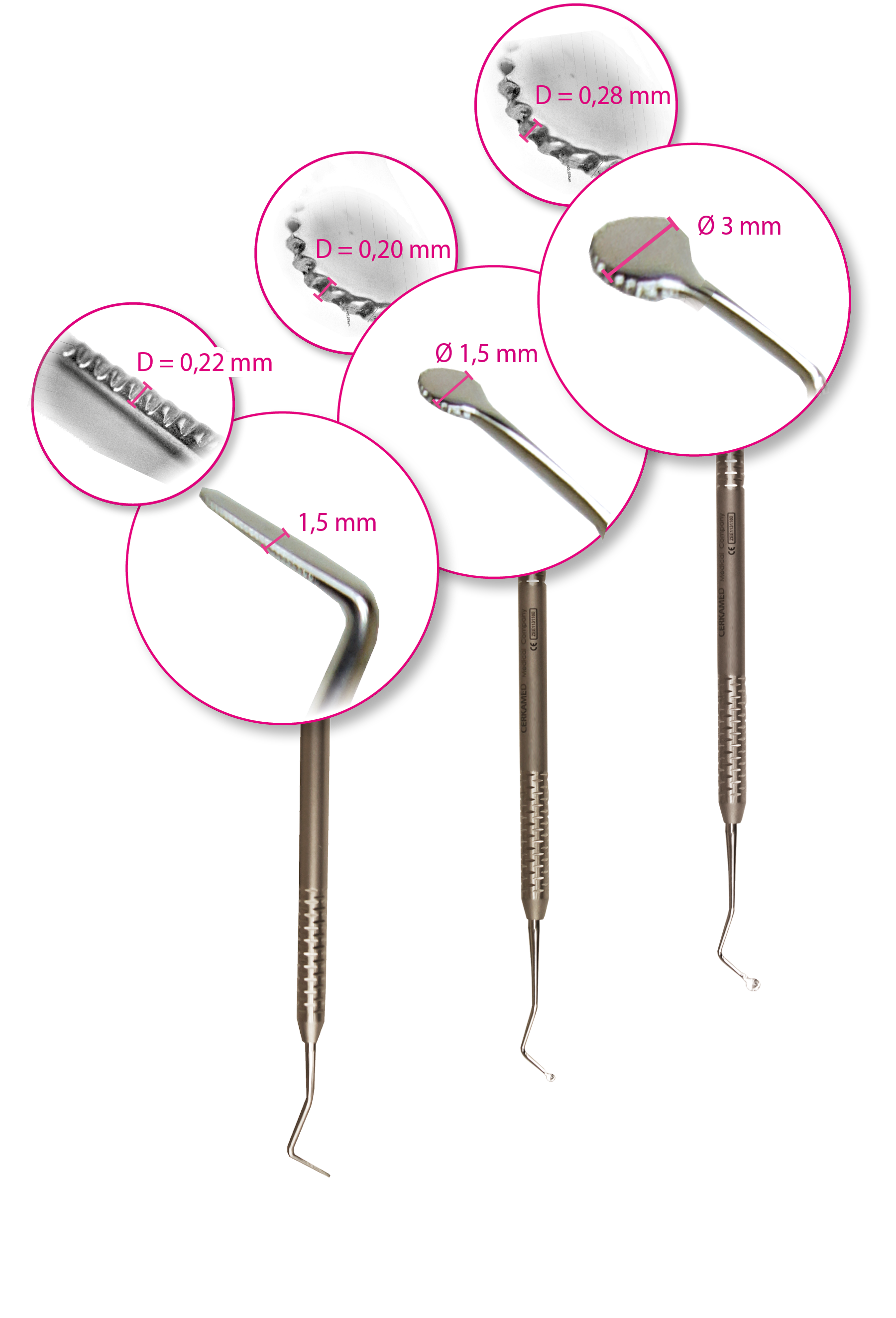 Retraction Cord Packer 1.5mm or 3mm